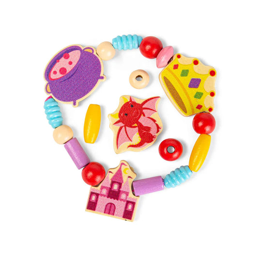 Bigjigs Bigjigs Toys Mystical Magic Jewellery Set - Kids' Bracelet & Necklace Making Kit