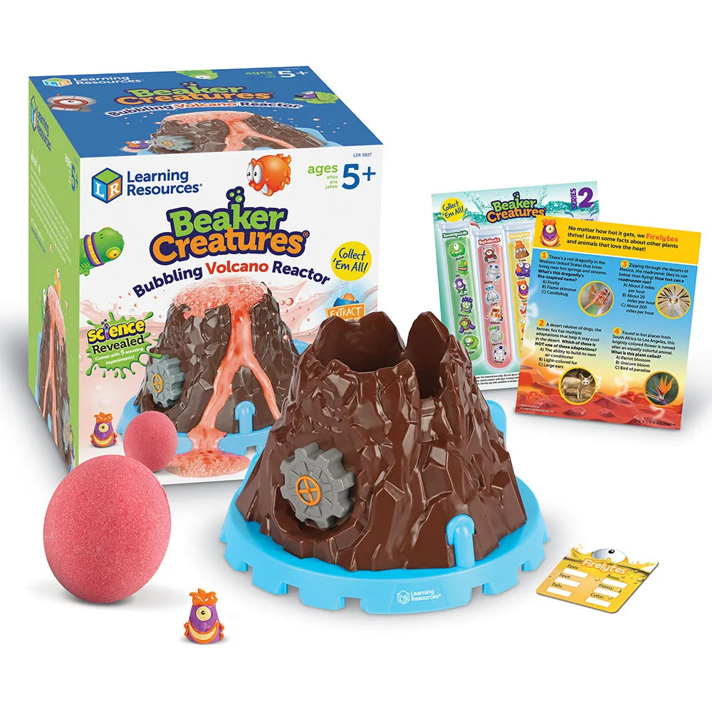 Learning Resources Beaker Creatures® Bubbling Volcano Reactor™