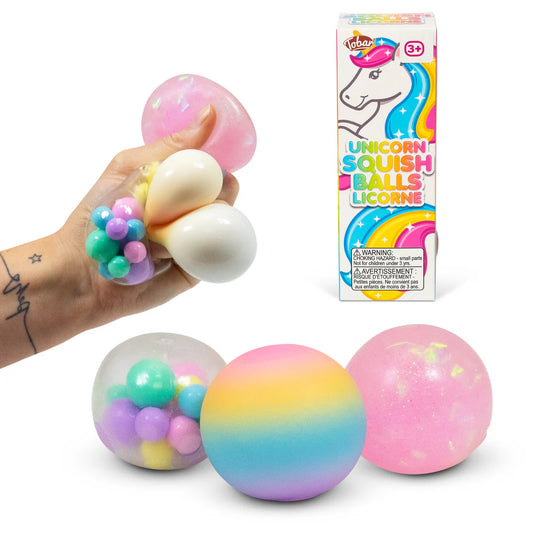 Scrunchems Unicorn 3Pk Squish Balls