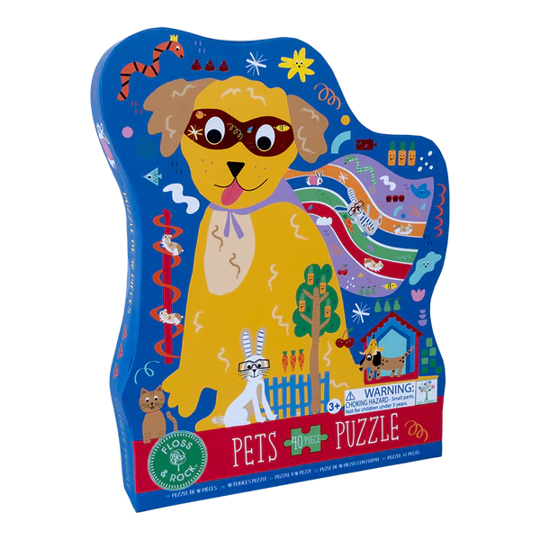 Pets 40 Piece Puzzle by Floss and Rock