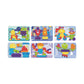 Miniland Eco Pegs 15mm Bright Set - 150 Pieces