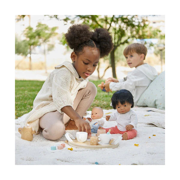 Miniland Doll Wooden Tea Set
