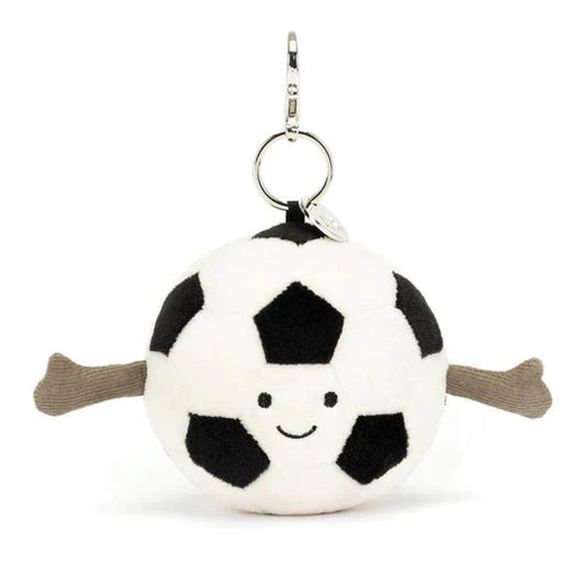 Jellycat Amuseables Football Bag Charm