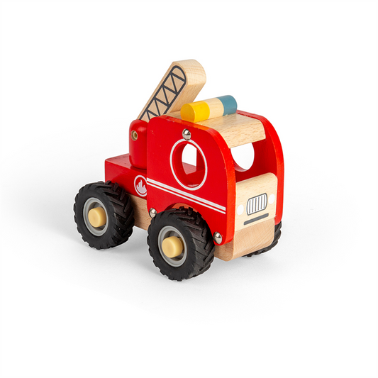 Bigjigs Wooden Mini Fire Truck