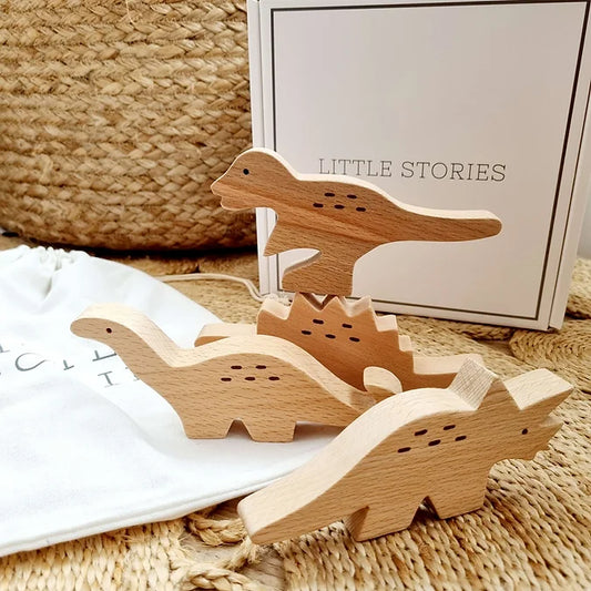 Little Stories Raw Dino Discovery Set Wooden Play Set