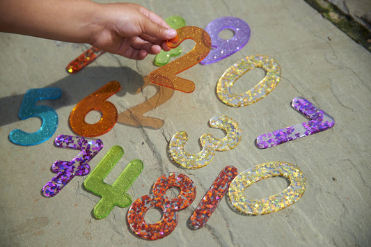 Tickit Toys - Rainbow Glitter Numbers