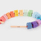 Tickit Toys - Rainbow Wooden Lacing Shapes