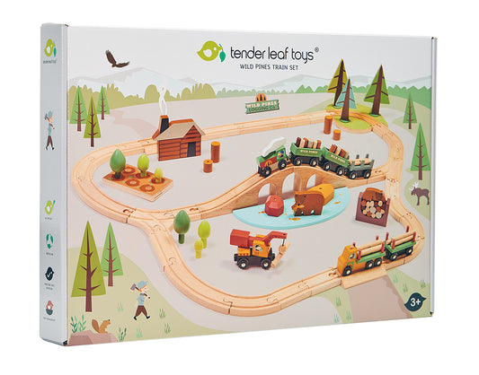 Wild Pines Tenderleaf Train Set