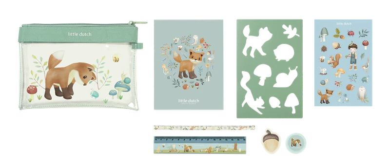 Little Dutch Stationery Set - Forest Friends