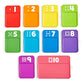 Learning Resources Sensory Number Tray