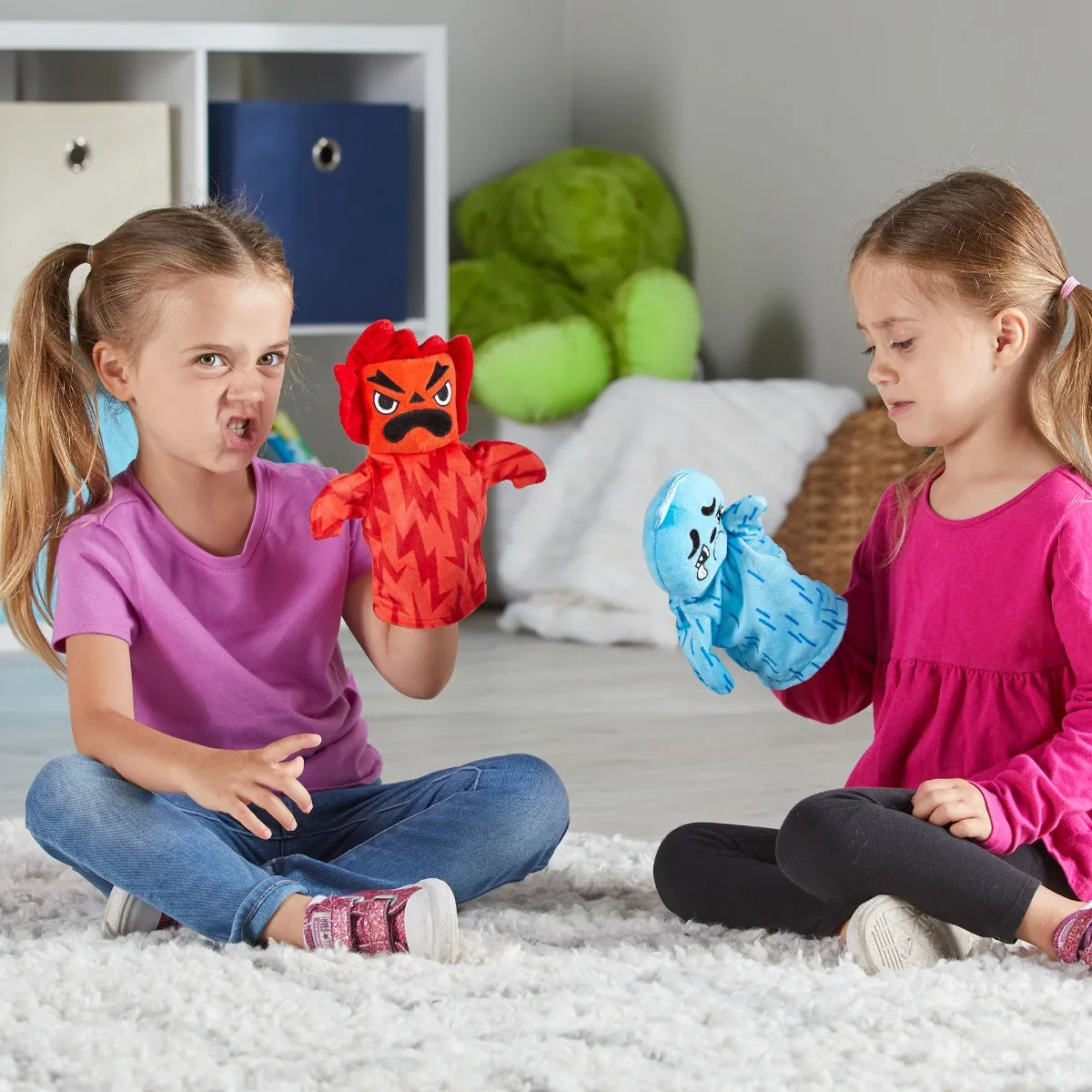 Learning Resources Feelings Family Hand Puppets