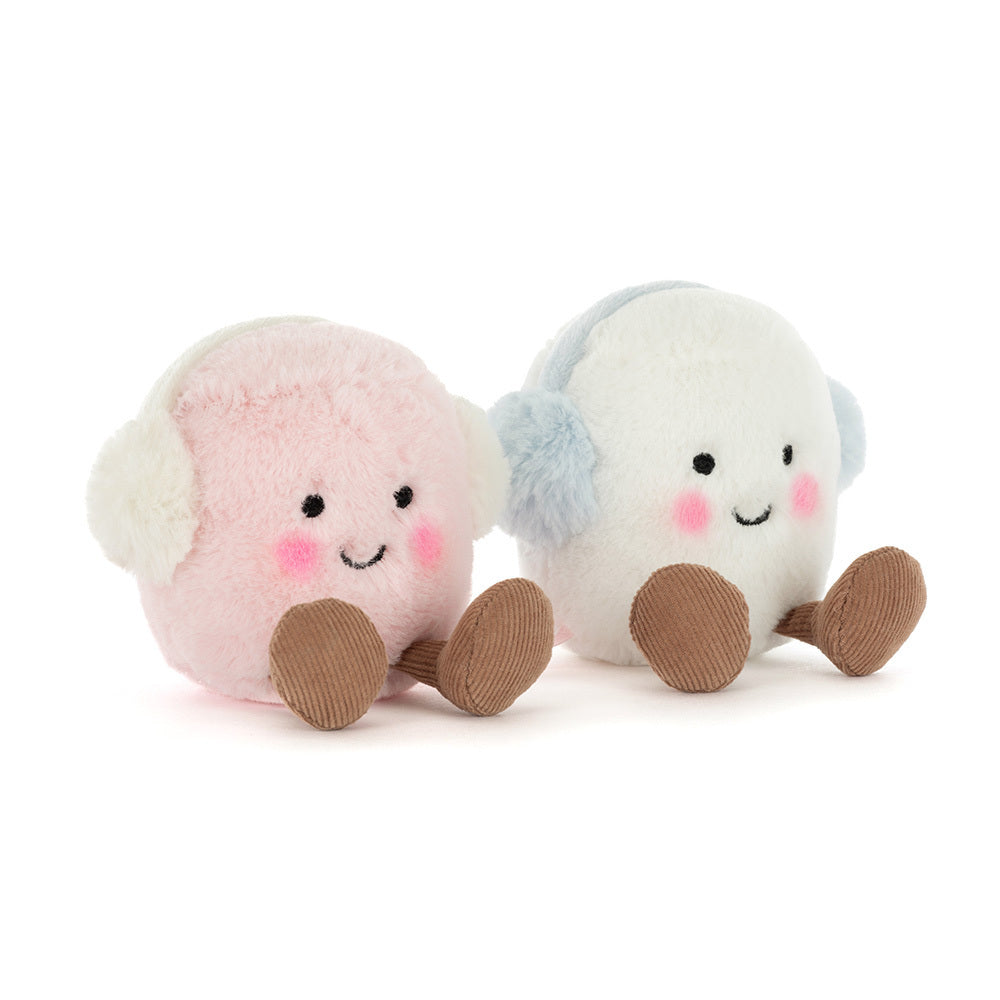 Jellycat Christmas 2025 - Amuseables Toastie Pink and White Marshmallows