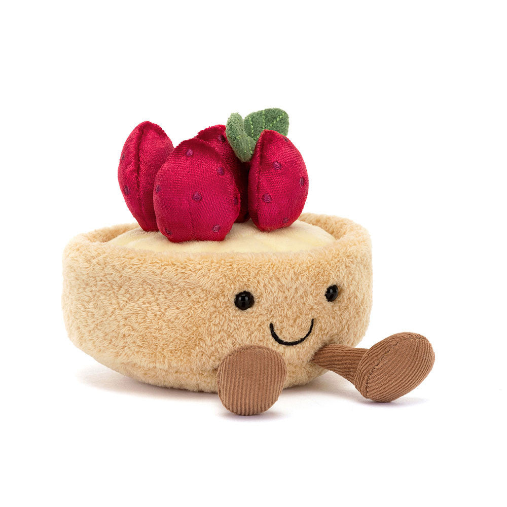 Jellycat Amuseables Fleurette Tarte Aux Fraises 1 Per Person