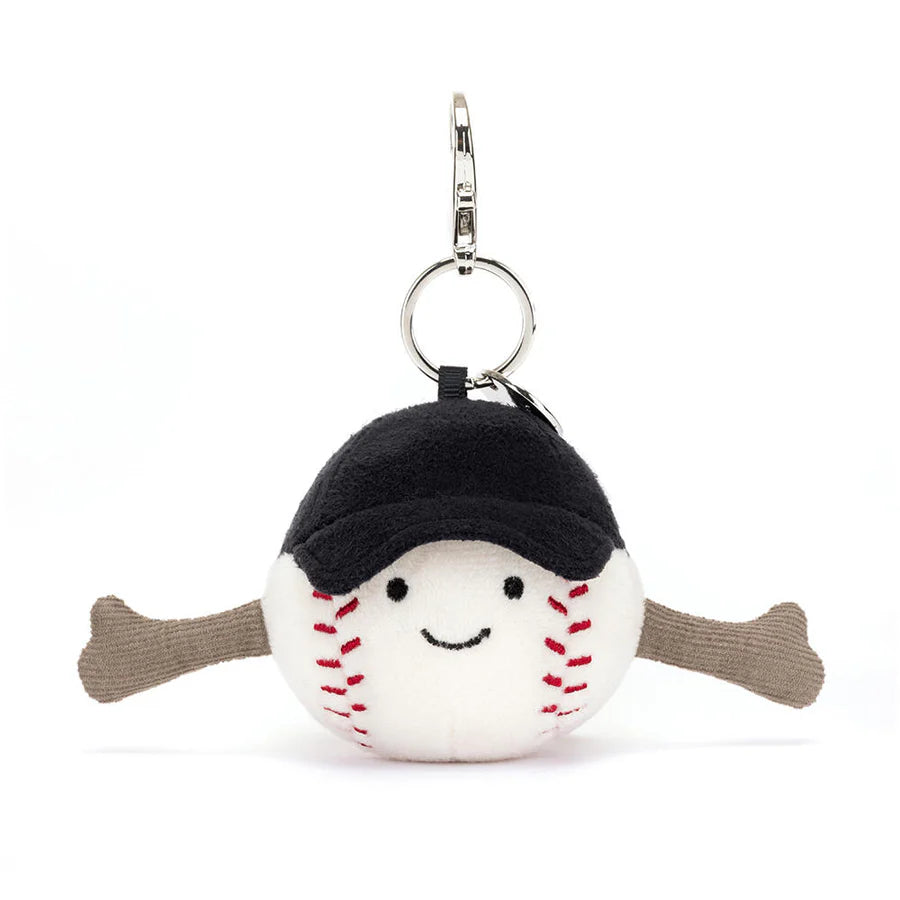 Jellycat Amuseables Baseball Bag Charm
