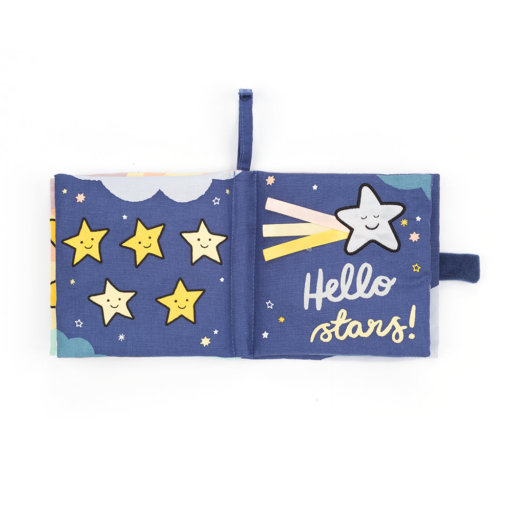 Jellycat Baby Hello Moon Fabric Book