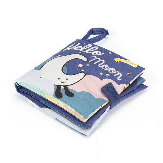 Jellycat Baby Hello Moon Fabric Book