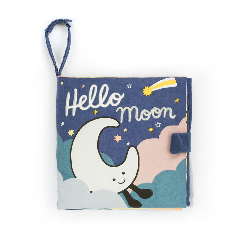 Jellycat Baby Hello Moon Fabric Book