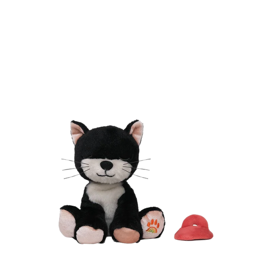 Olli Ella Binky Kitten Kit Black and White