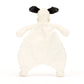 Jellycat Baby Bashful Black and Cream Puppy Comforter