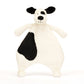 Jellycat Baby Bashful Black and Cream Puppy Comforter