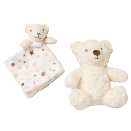Baby Bear Plush Toy & Comforter Set