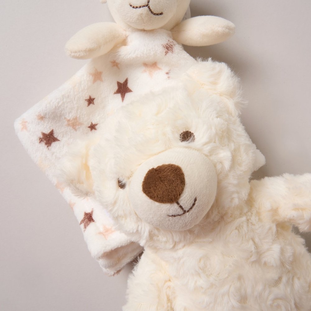 Baby Bear Plush Toy & Comforter Set