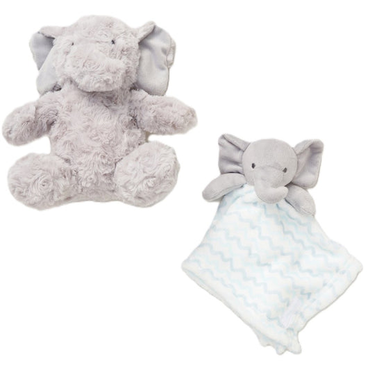 Baby Elephant Plush Toy & Comforter Set