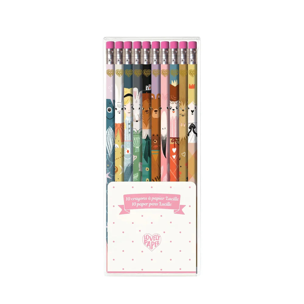 DJECO 10 Lucille Pencils