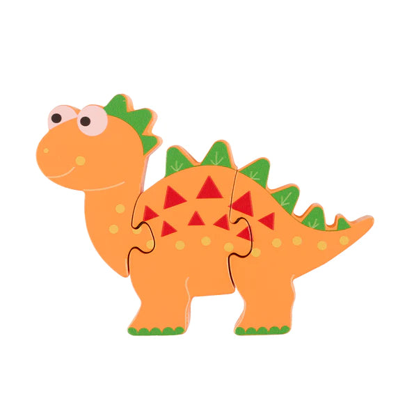 Stegosaurus Wooden Puzzle by Orange Tree Toys