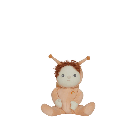 Olli Ella Dinky Dinkum Dolls - Scottie Snail - Orange