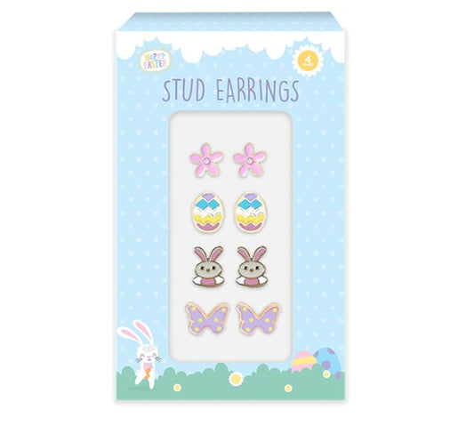 Easter Stud Costume Earrings For Kids