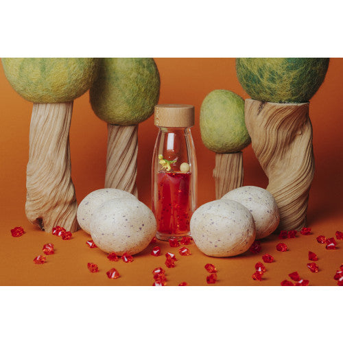 Petit Boum Sensory Toy Bottle Move (T-Rex)