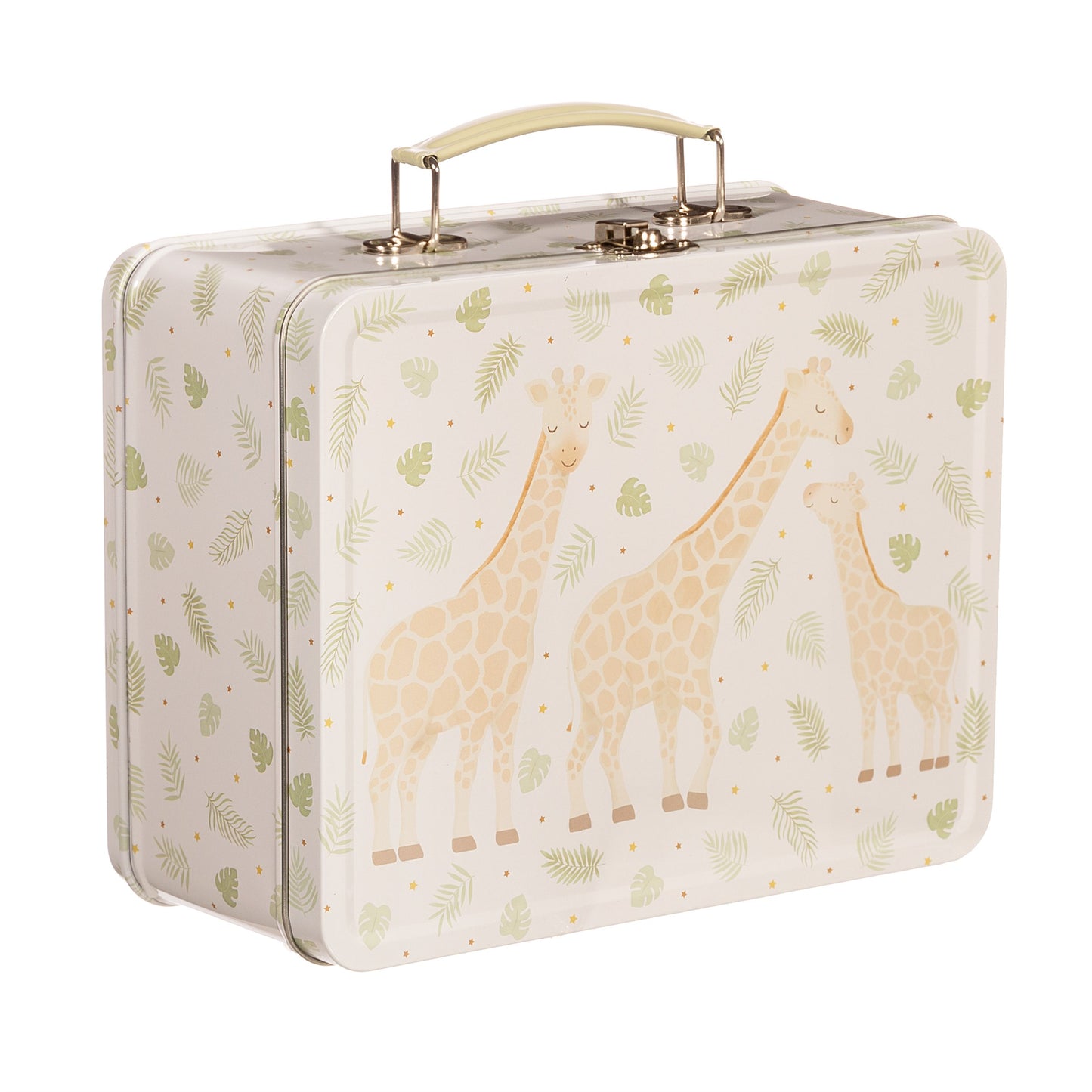 Giraffe Metal Lunch Box by Sass and Belle