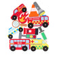 Emergency Service Wooden Stacking Game by Orange Tree Toys