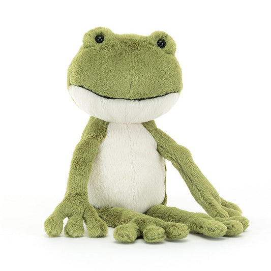 Jelly Cat Finnegan Frog Soft Toy