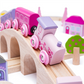 Bigjigs Wooden Fairy Town Train Set