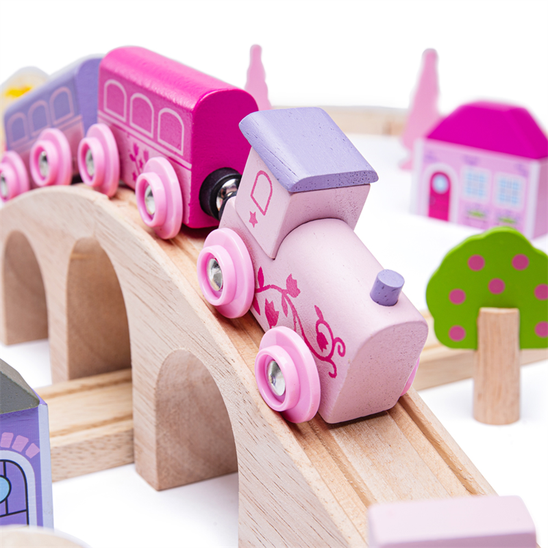 Bigjigs Wooden Fairy Town Train Set Boo s Toy Shop