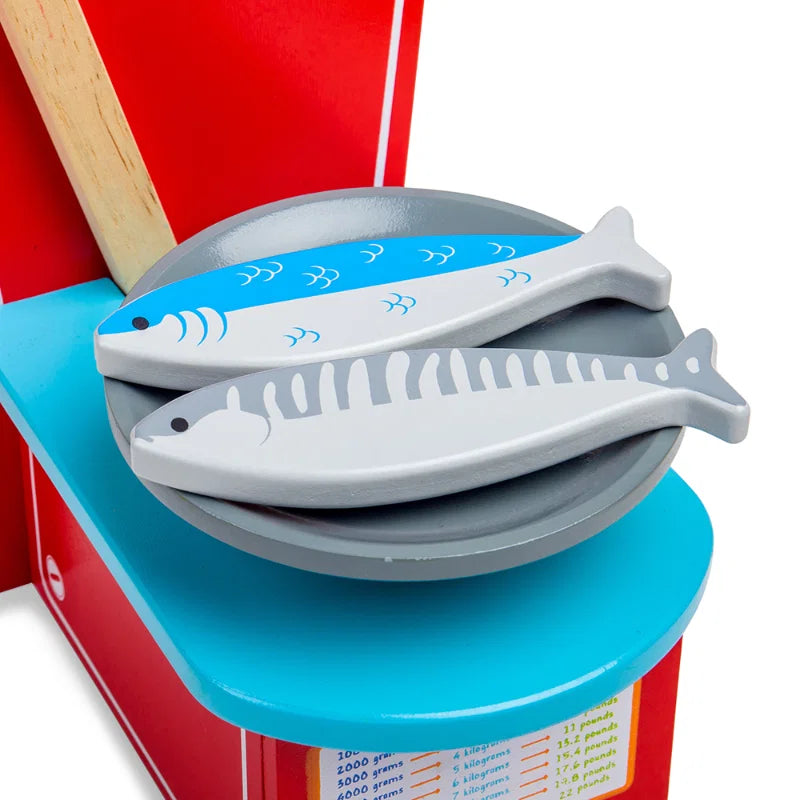 Bigjigs Wooden Market Food Fish 1 Supplied