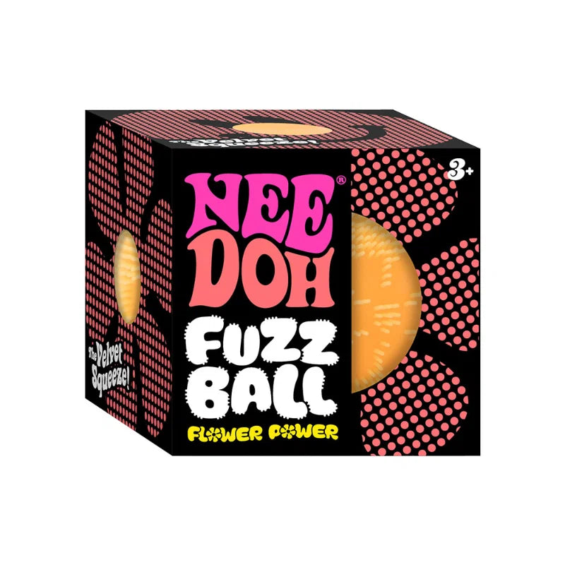 Needoh Fuzz Ball Flower Power Ball 1 Supplied