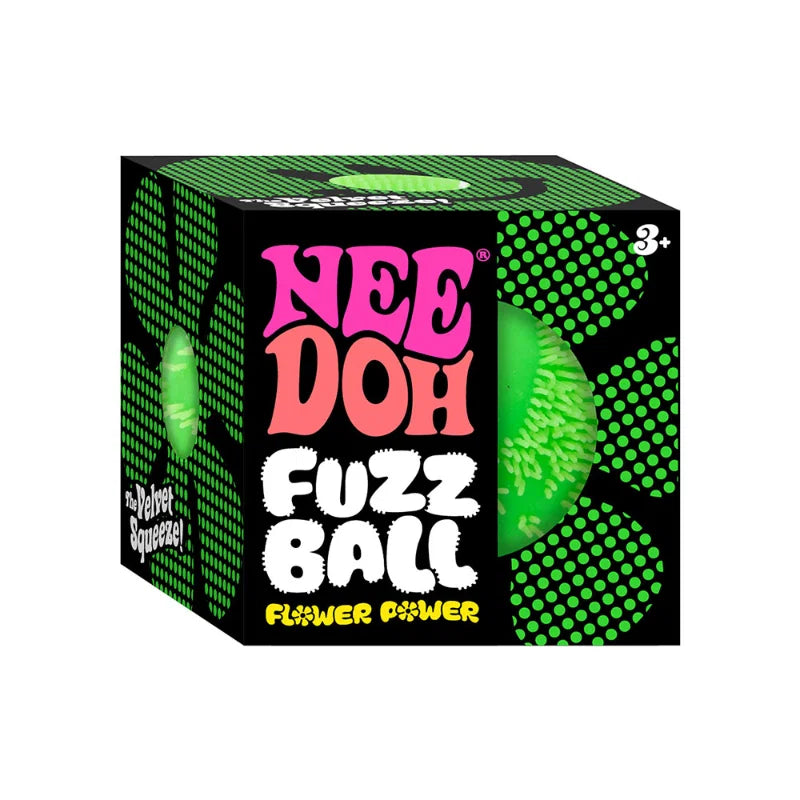 Needoh Fuzz Ball Flower Power Ball 1 Supplied