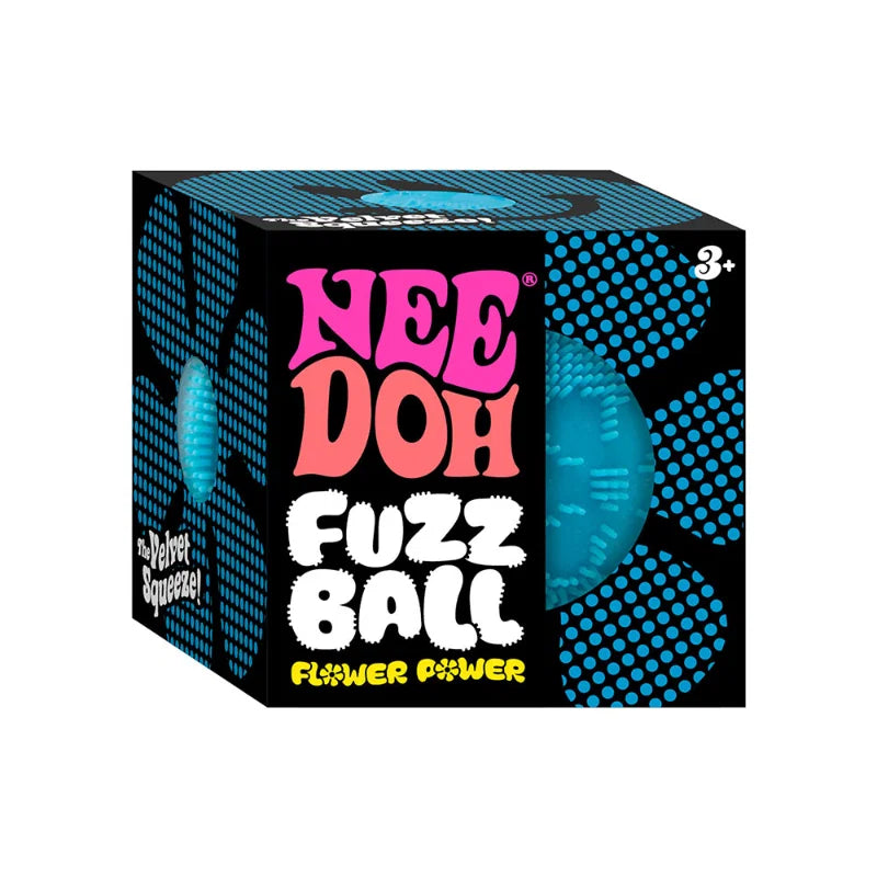 Needoh Fuzz Ball Flower Power Ball 1 Supplied