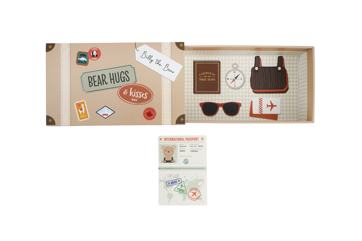 Wild Wanderers 'Billy The Bear' Matchbox Toy