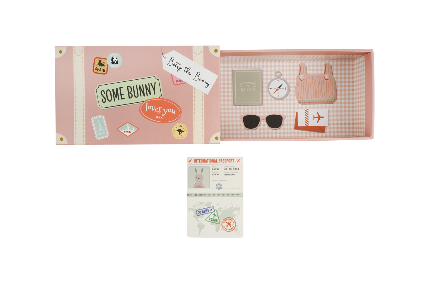 Wild Wanderers 'Betsy The Bunny' Matchbox Toy