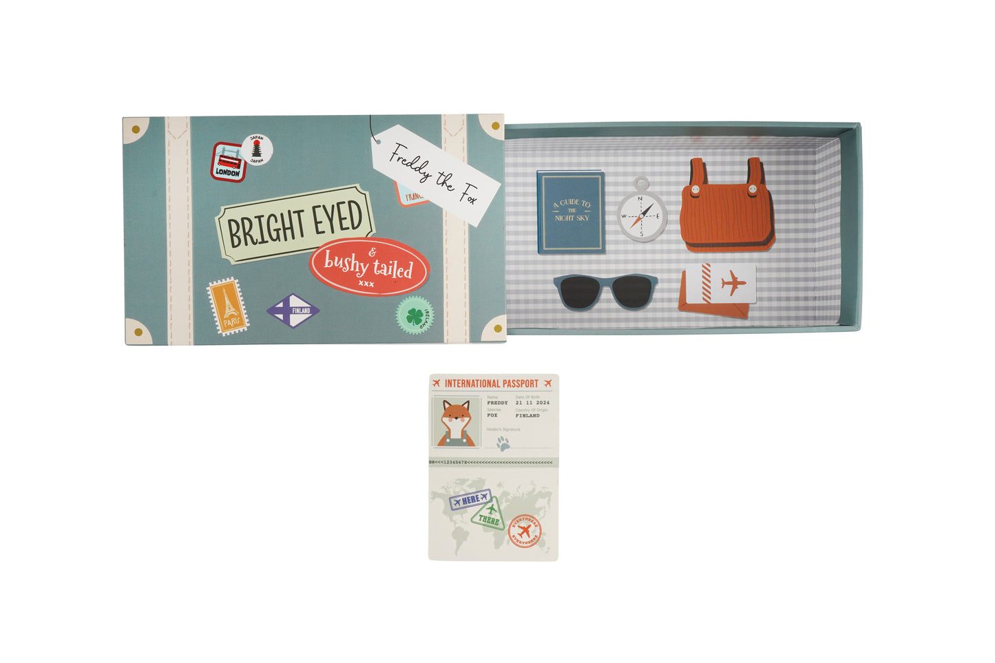 Wild Wanderers 'Freddie The Fox' Matchbox Toy