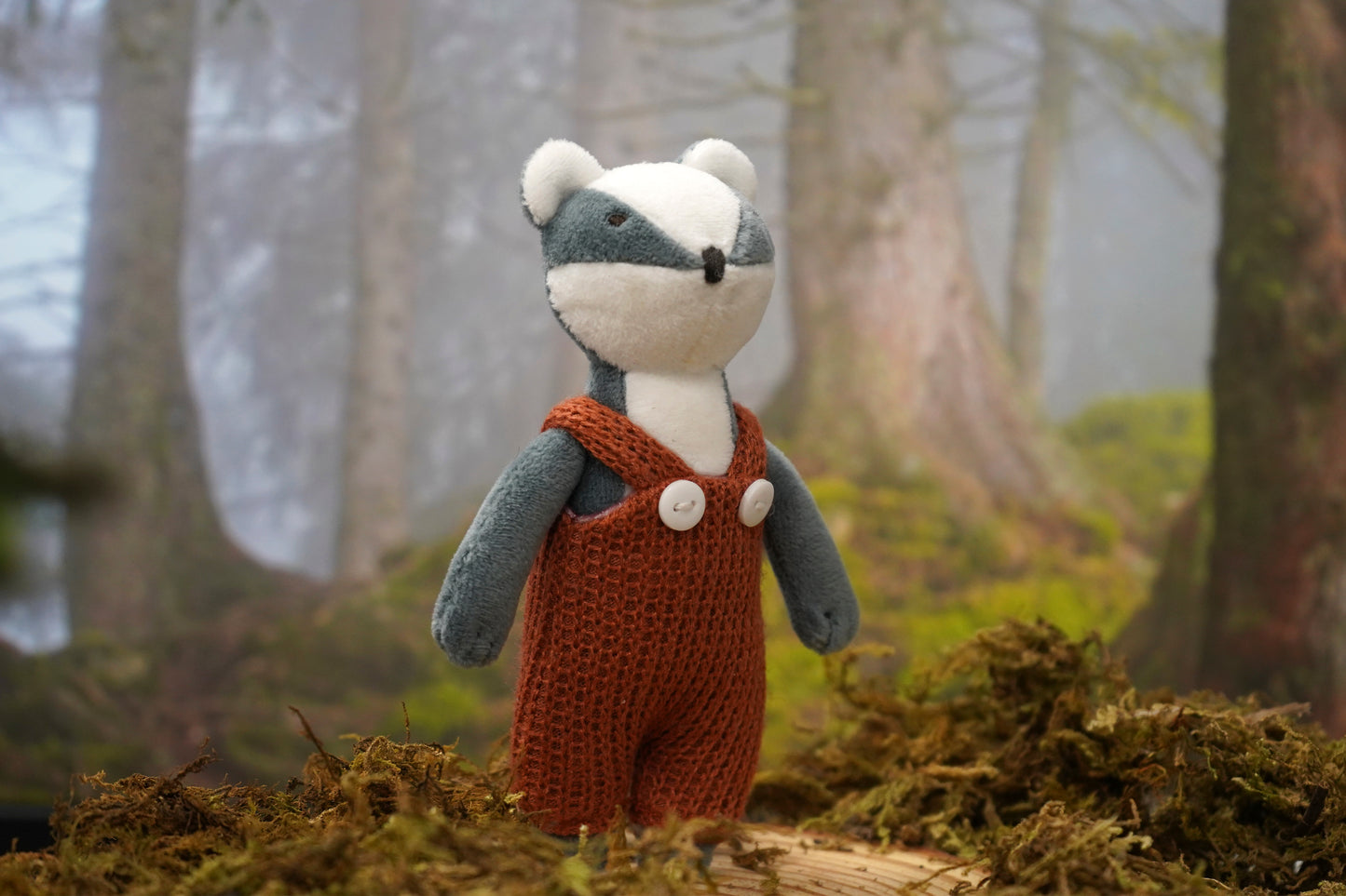 Wild Wanderers 'Bertie The Badger' Matchbox Toy