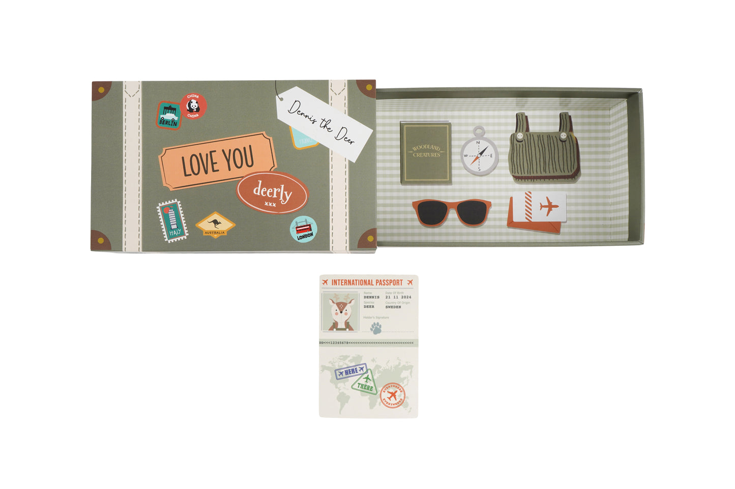 Wild Wanderers 'Dennis The Deer' Matchbox Toy