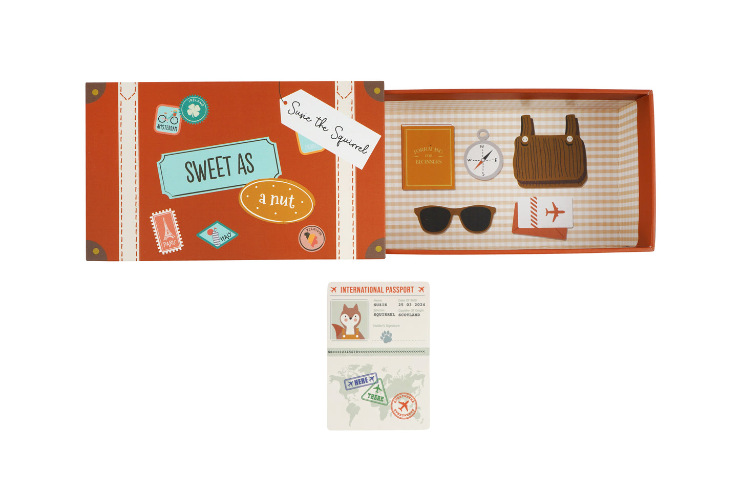 Wild Wanderers 'Susie The Squirrel' Matchbox Toy