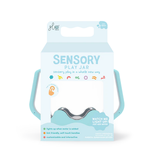 Glo Pals Sensory Jar Blue