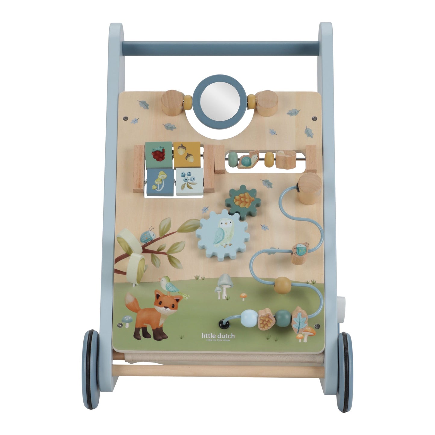 Little Dutch Multi-activity Baby Walker - Forest Friends