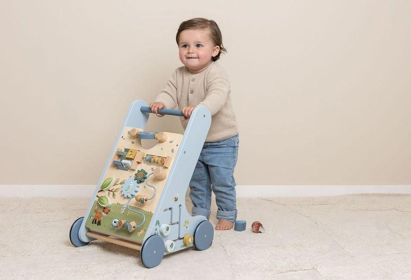 Little Dutch Multi-activity Baby Walker - Forest Friends